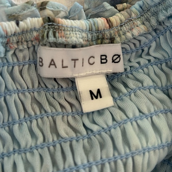 Baltic Born Amalfi Rose Chiffon Maxi Dress 
Size: Medium 
EUC (No Flaws) - Picture 15 of 16